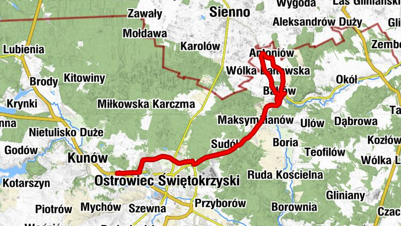 Boksycka - Kościół pw. Chrystusa Nauczyciela - Kościół pw. Matki Bożej Bolesnej - Kaplica cmentarna