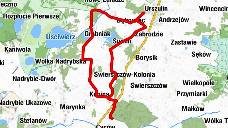 Szczupak - Ostrówek - Kopina