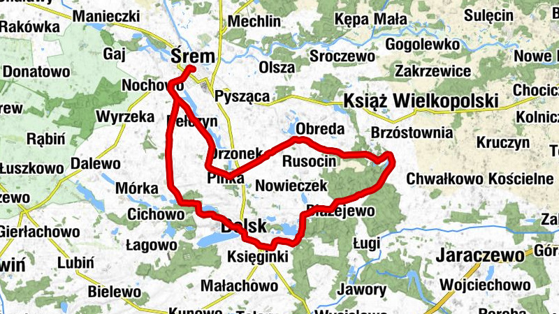 Śrem - Kościół pw. św. Michała Archanioła - Kościół pw. św. Jakuba Apostoła - Kościół pw. św. Rocha