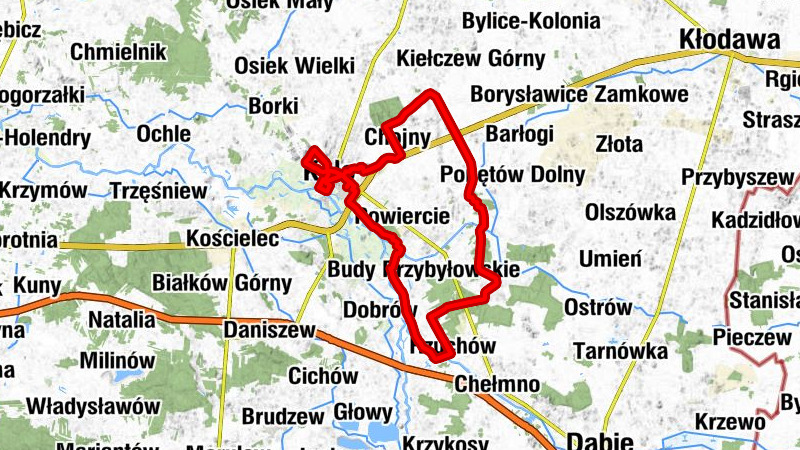 Koło - Kościół św. Mikołaja Biskupa - Kościół Matki Bożej Częstochowskiej - Blizna