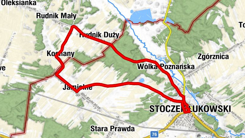 Stoczek Łukowski - Wilcza Wola - Kościół pw. Wniebowzięcia Najświętszej Maryi Panny - Piaski