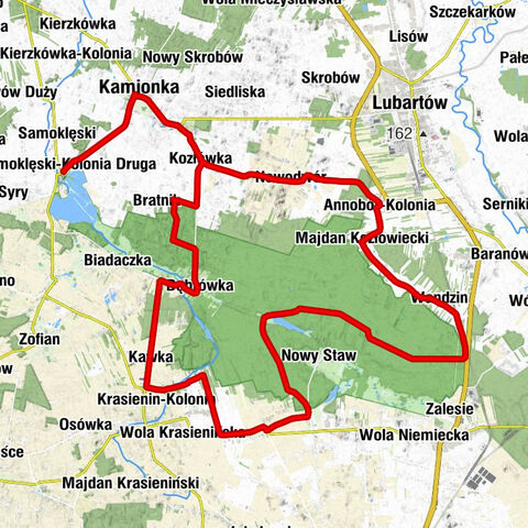 Samoklęski-Kolonia Druga - Kaplica cmentarna - Kamionka - Kaplica w Nowodworze