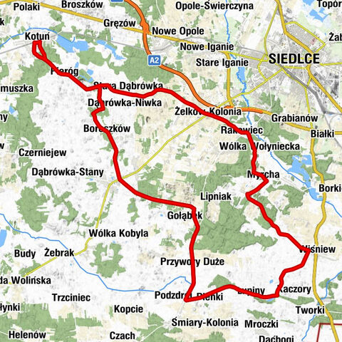 Kotuń - Pieróg - Nowa Dąbrówka