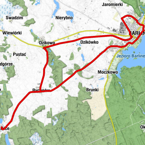 Kinice - Kościół pw. Wniebowzięcia Najświętszej Maryi Panny - Rychnów - Barlinek