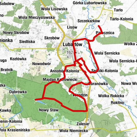 Pałecznica - Chlewiska - Lubartów - Kościół pw. Świętego Wawrzyńca Męczennika