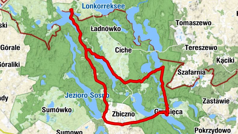 Głowin - Podbrodnica - Grzmięca - Zarośle