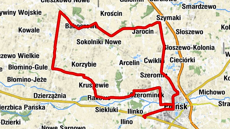 Restauracja "Nieskromne Smaki" - Płońsk - Jarocin - Kościół pw. Matki Boskiej Częstochowskiej