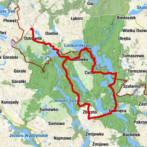 Ostrowite koło Jabłonowa - Ostrowite - Olszak - Kaplica pw. Matki Bożej Królowej Polski