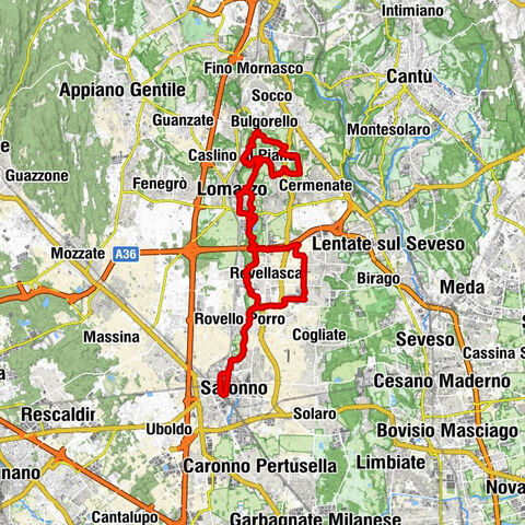 Lomazzo - Chiesa dei Santi Vito e Modesto - Chiesa di San Francesco - Rovello Porro