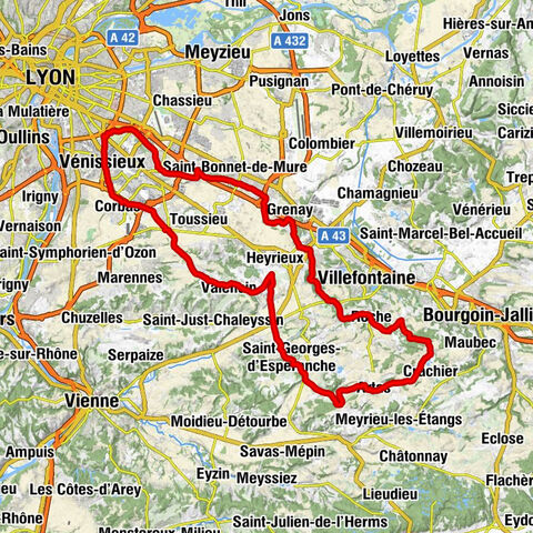 Parilly - Église Saint-Priest - Église Saint-Maurice - Église Saint-Vincent