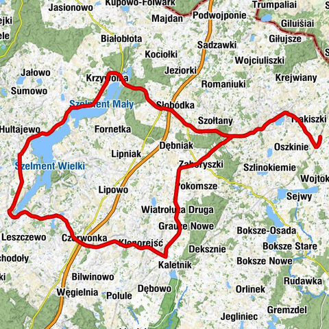 Trakiszki - Zajazd litewski "Uzeiga" - Puńsk