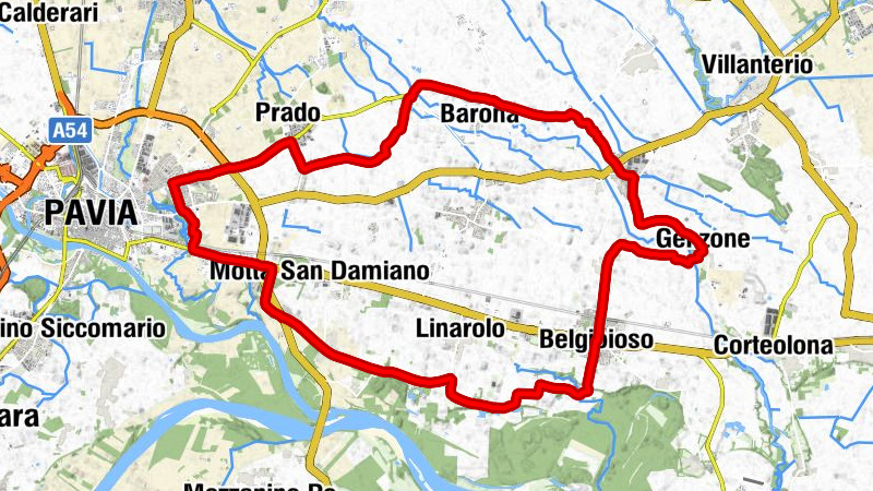 Vistarino - San Leonardo Confessore - San Giacomo della Cerreta - Copiano