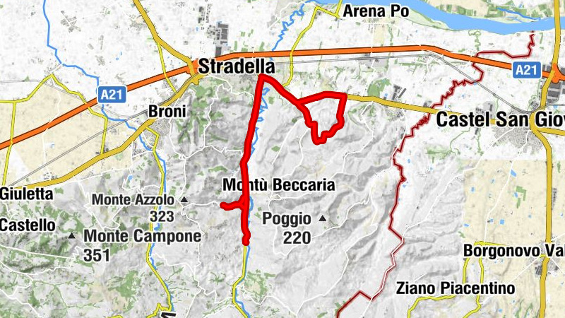 Castana - Chiesa Parrocchiale della Madonna di Caravaggio - Stradella - Chiesa della Versa