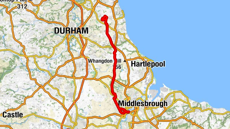 Middlesbrough - Farooq-e-Azam Mosque & Islamic Centre - Rivers of Life Church - Thornaby