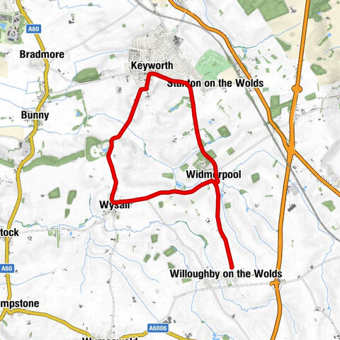 Willoughby on the Wolds - Widmerpool - Keyworth Methodist Church - St Mary Magdalene