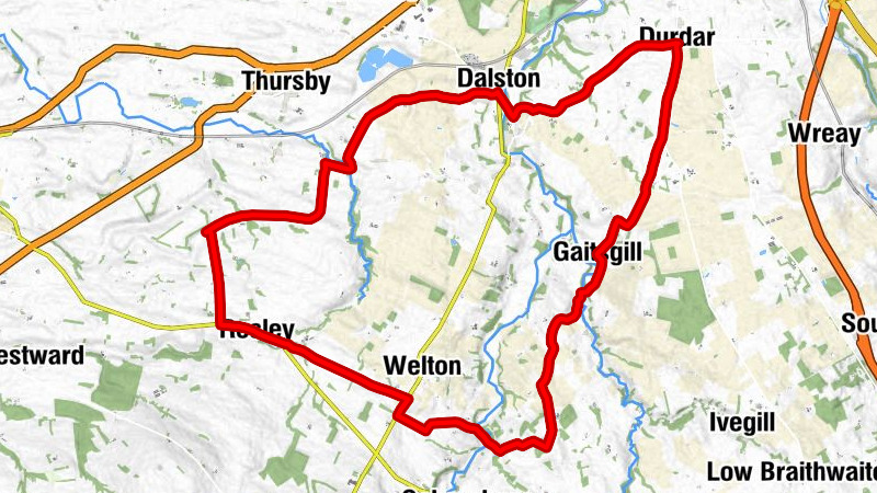 Durdar - Gaitsgill - Raughton Head - Rosley