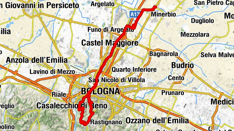 Bentivoglio - Chiesolino di San Folco - Colle della Guardia - San Marino