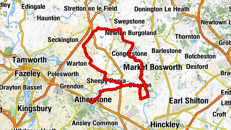 Atherstone - St Mary - St John the Evangelist - Saint Edith of Polesworth