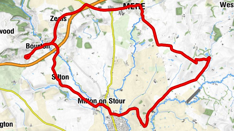 St George - Bourton - Mere - Indigo Blue