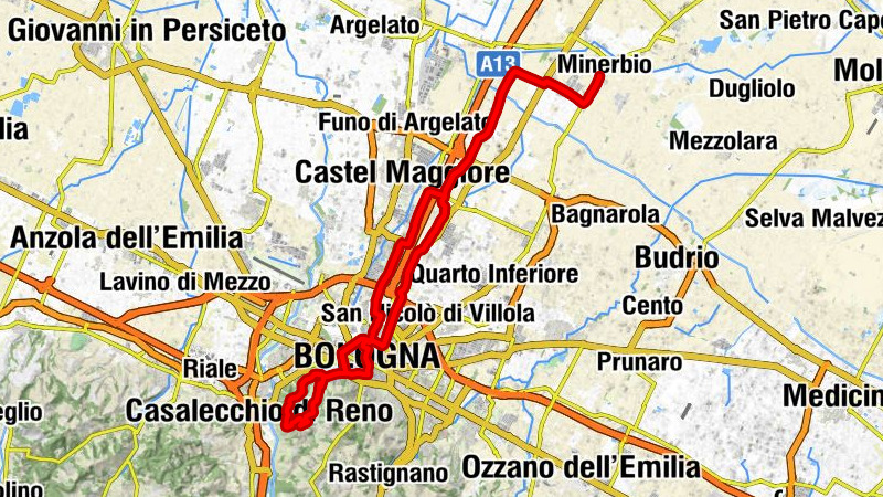 Minerbio - Chiesolino di San Folco - Chiesa di Santa Maria Assunta - Colle della Guardia