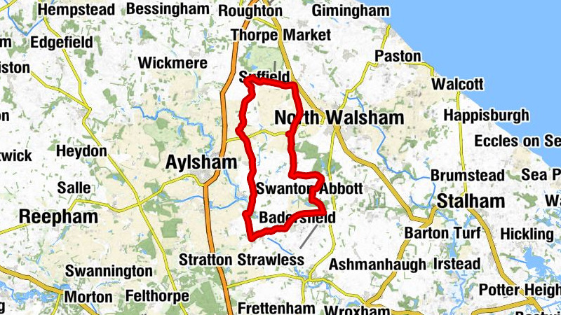 Felmingham - Saint Botolph - Saint Peter and Saint Paul - Saint Andrew