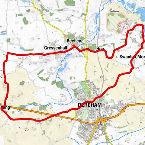 Beetley - Saint Peter and Saint Paul - All Saints' Church - Saint Andrews Church