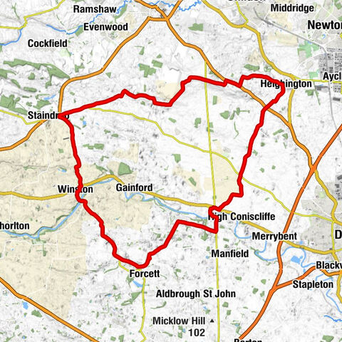 Eppleby - Piercebridge - St Andrew's Church - St Mary the Virgin, Staindrop