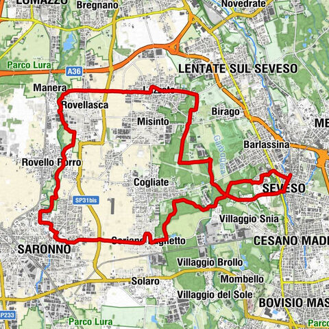 Meda - Caballo Loco - Chiesa di Sant'Agnese - Chiesa dei Santi Gervaso e Protaso