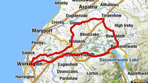 Bridgefoot - Broughton Cross - Cockermouth - Workington