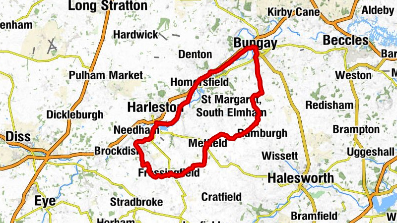 Fressingfield - St Peter and St Paul, Fressingfield - Saint John the Baptist, Metfield - Saint Mary's