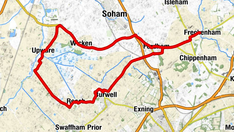 Freckenham - Wicken Methodist Church - St Etheldreda (Reach Parish Church) - St Peter & St Mary Magdalene