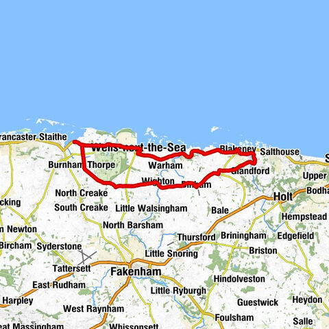 Burnham Overy Staithe - The Victoria - Congregational Church - All Saints