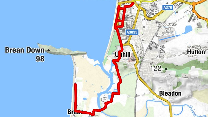 Weston-super-Mare - Uphill - Brean