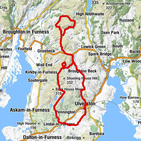 Ulverston - Gray Crags - Cocklakes