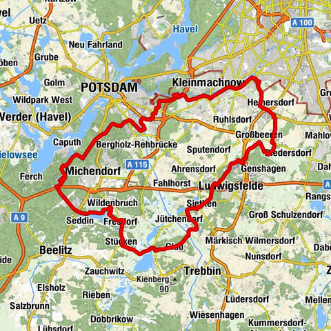 Berlin - Gemeindehaus - Schmerberg - Krähenberg