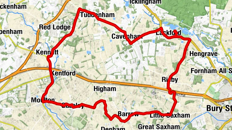 Lackford - St Andrew's - St Mary's Church - St Catherine of Alexandria