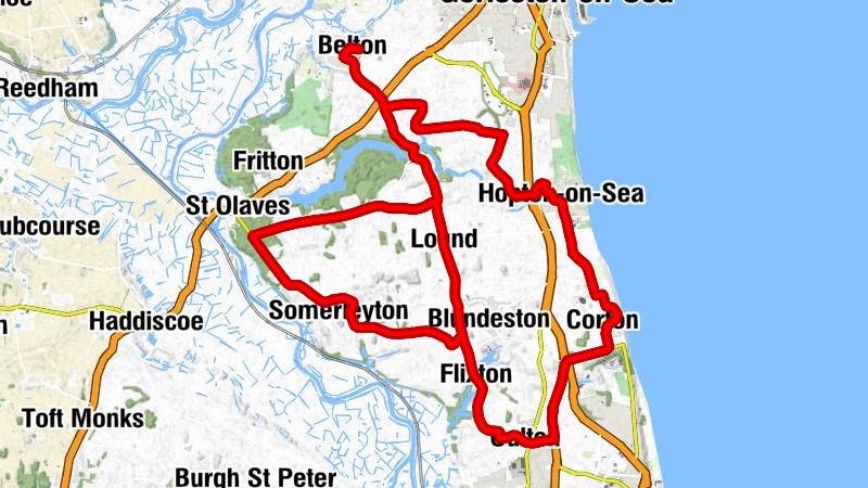 Belton - St Bartholomew, Corton - Waterside bar and seaview restaurant - Herringfleet Church