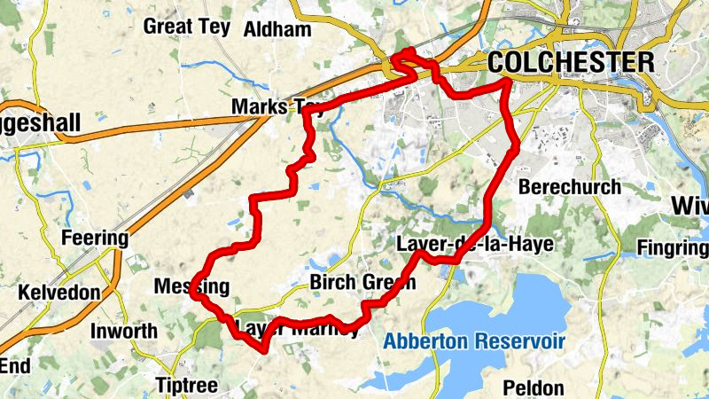 Stanway - St Mary the Virgin, Easthorpe - St Mary the Virgin, Layer Breton - Colchester