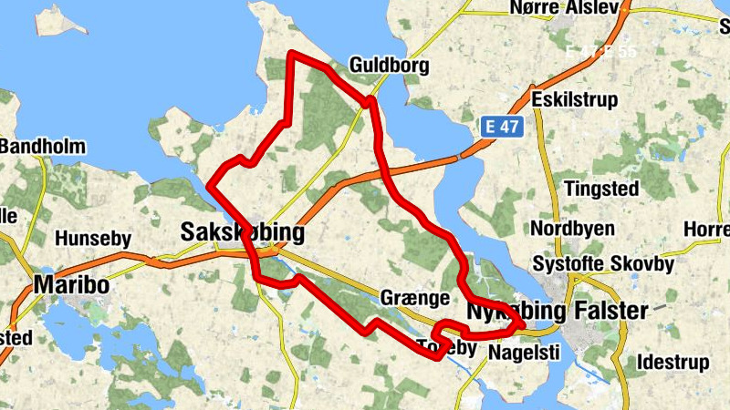 Nykøbing Falster - Sundkirken - Tårs Kirke - Toreby Kirke