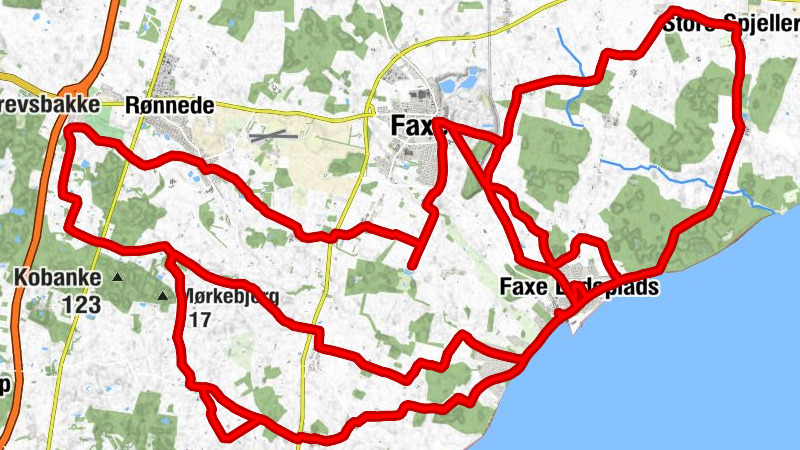 Faxe Ladeplads - Hylleholt Kirke - Faxe - Roholte Kirke