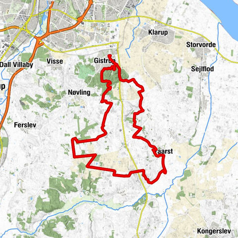 Aalborg Kommune - Gistrup - Sæderup - Vaarst