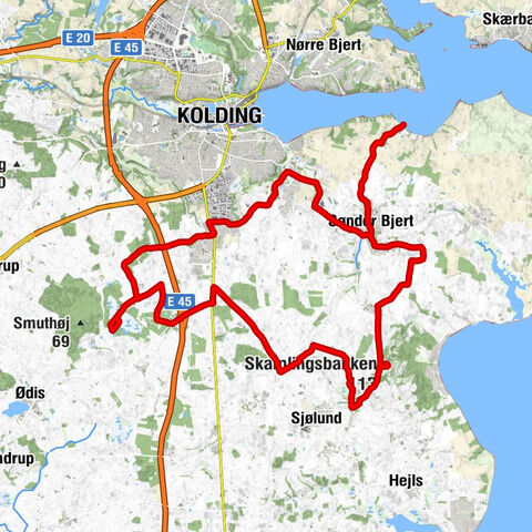 Kolding Kommune - Kolding - Dalby Kirke - Skamlingsbanken