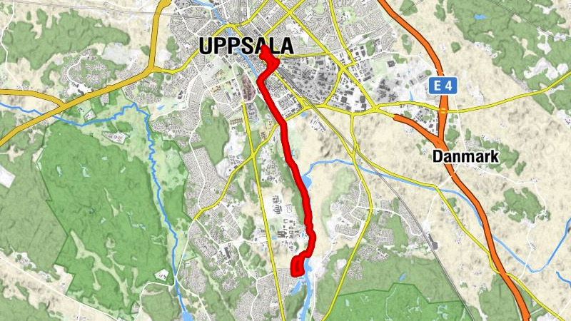 Uppsala Östra - Uppsala - Vaksalastaden - Samariterhemmets kyrka