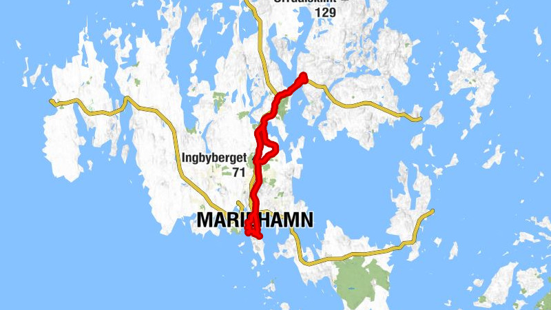 Sveden - Öhberget - Badhusberget - Kvarnberg