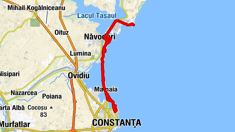 Constanța - Cherhanaua Navodari - Restaurant Delfinul - Paraclisul ”Sfântul Mare Mucenic Pantelimon”