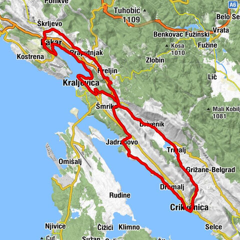 Crikvenica - crkva svetog Josipa - hram svetog oca Nikolaja - Podkotor