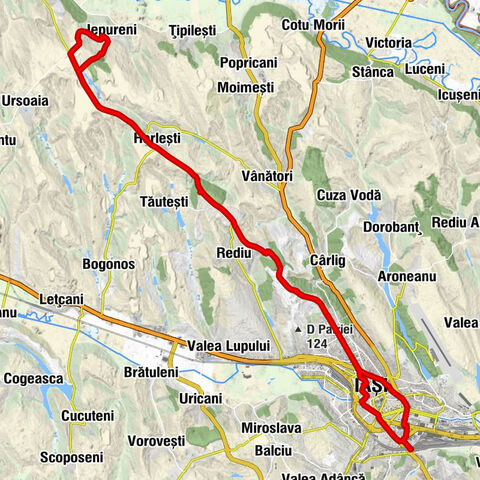 Socola - Capela Sfinții Împărați Constantin și Elena - Breazu Belleview - D Pădurea Mârzești