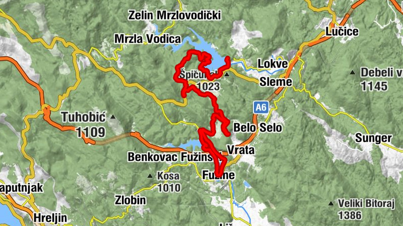 Puškarićev laz - Roswell - Fužine