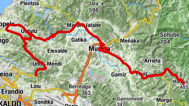 Sopela - Ermita de María Magdalena - Santindere - San Josef