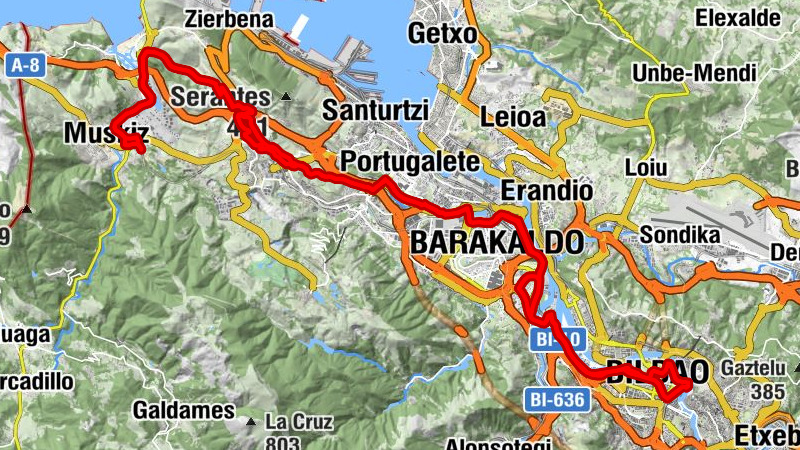 Muskiz - Iglesia Adventista de Barakaldo - Done Bikendi eliza / Iglesia de San Vicente Mártir - Santa Luzia